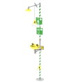 Stand shower with eye and face wash station 3873