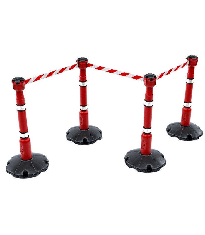 Ballastable base with foot for Skipper signalling tape MMF.fr