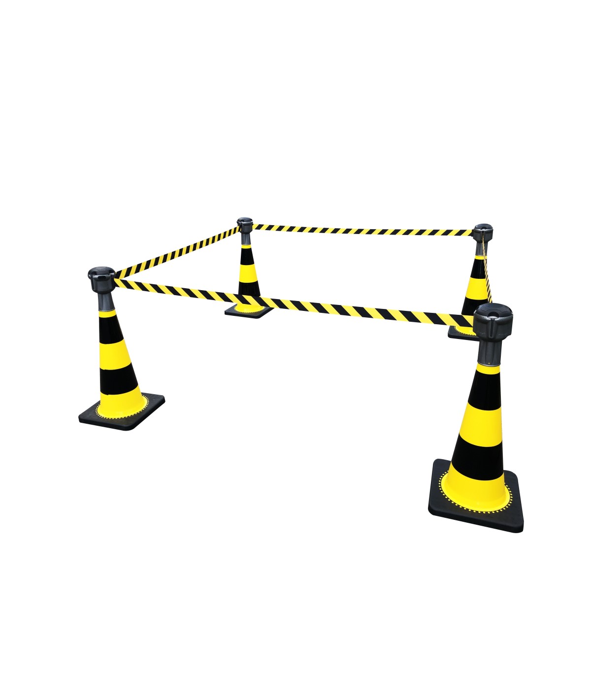 Sachet De 20 Cônes Jaune Et Noir – Conrad 99823/01 – échelle 1:50