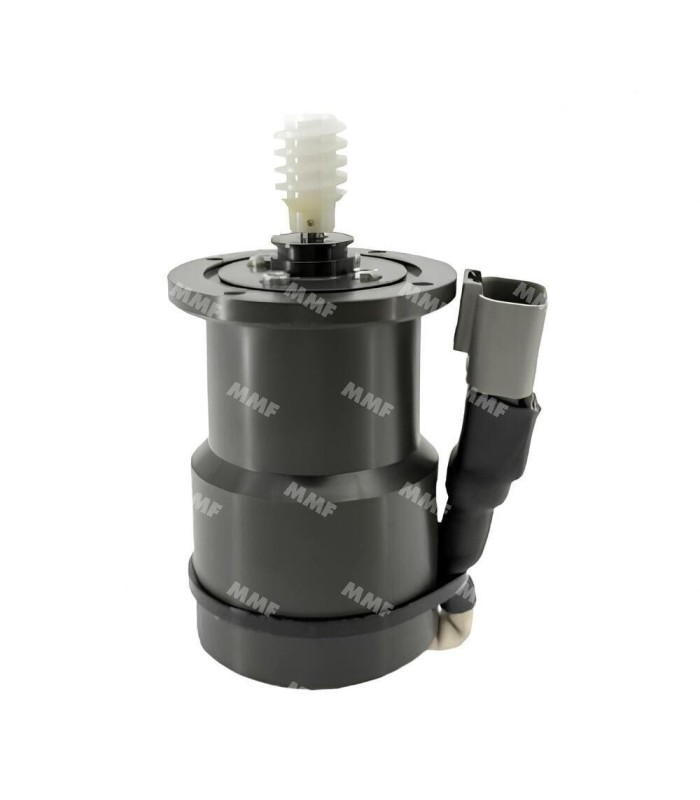 24V-Motor mit Deutsch-Stecker (weiblich) für Feuerköpfe 3293 und 5177 (Seitenansicht)