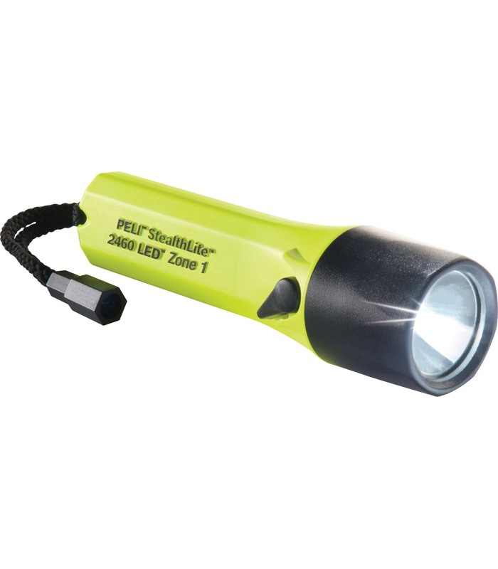 Taschenlampe PELI™ STEALTHLITE™ 2460Z1 ATEX ZONE 1 wiederaufladbar | MMF.fr