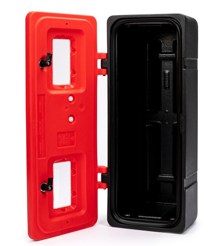 Wandmontierter Kasten für 6 kg Feuerlöscher || MMF.fr