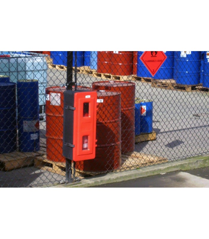 Wandmontierter Kasten für 6 kg Feuerlöscher || MMF.fr