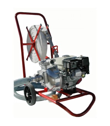 Fire protection kit - Motor-driven pump on hose reel