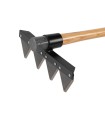 Gorgui rake with wooden handle