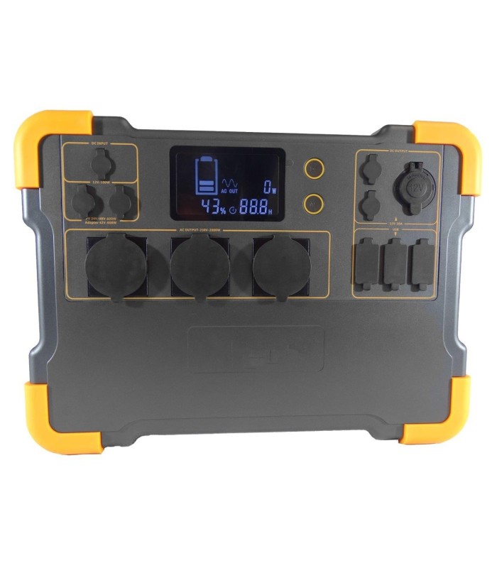 Valise d'énergie pour éclairage de chantier 3100 Wh 39851 | MMF.fr