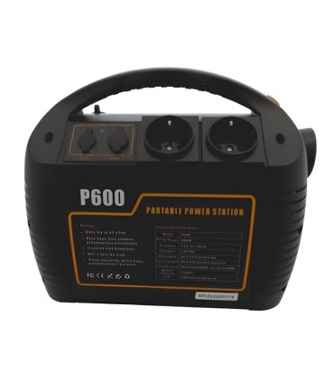 Energiekoffer für Baustellenbeleuchtung 600WH 39185 | MMF.fr