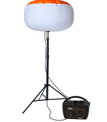 Pack globo de iluminación con trípode y maletín de energía | MMF.fr