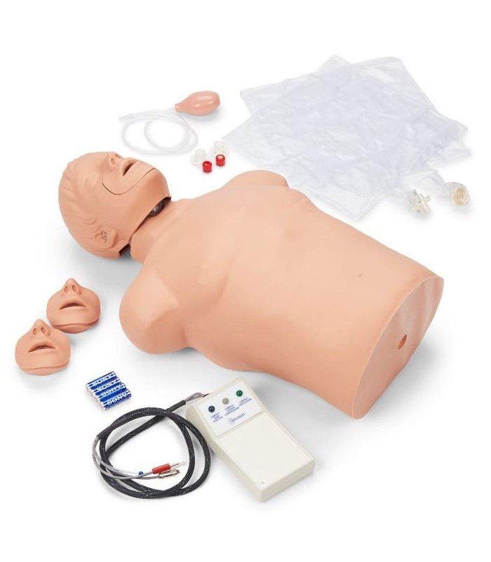 HLW-Trainingsmannequin für Erwachsene Rumpf Brad mit Kontrollkonsole 31118 || MMF.fr