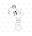 Fût de sortie coudé pour canons StreamMaster 3578-3579