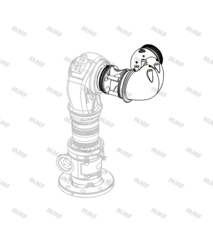 Fût de sortie coudé 2,5" pour canon StreamMaster II 3482 40320 | MMF.fr