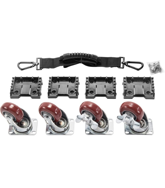 Rollen x 4 Für Wasserdichten Koffer Peli™ 0340-0350-0370 34576 || MMF.fr