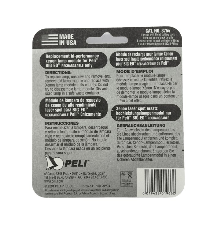 Xenon 3754 Peli™ bulb for BIG ED™ | lamp MMF.fr
