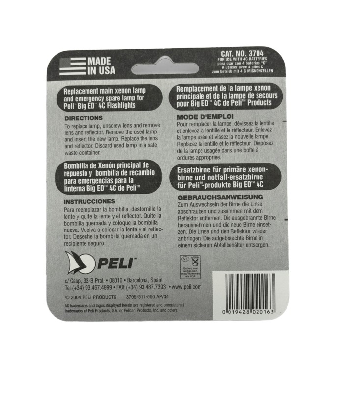 Bombillas de xenón 3704 Peli™ para lámpara Big ED™ 4C | MMF.fr