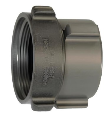 Conversion from 2" female NPSH to 1.5" female swivel connection