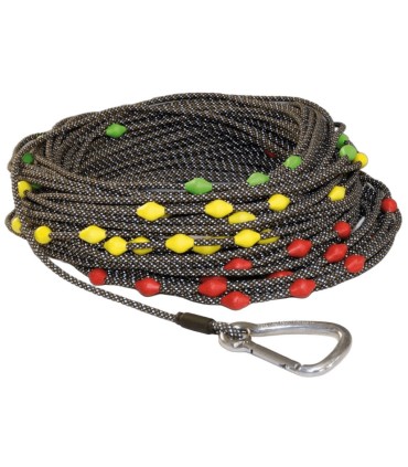 6 mm guide line - 50 to 200 m with fluorescent beads | MMF.fr