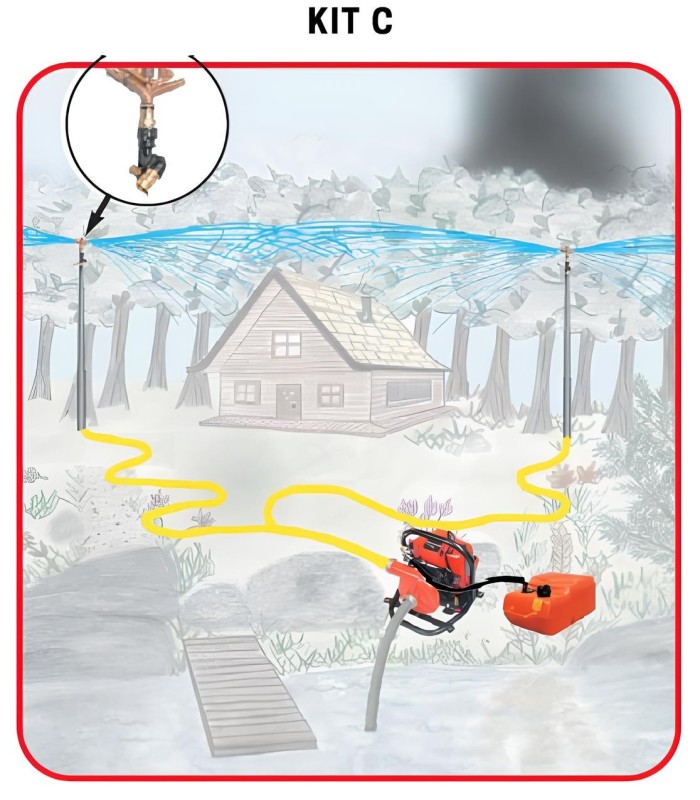 Home fire protection kit