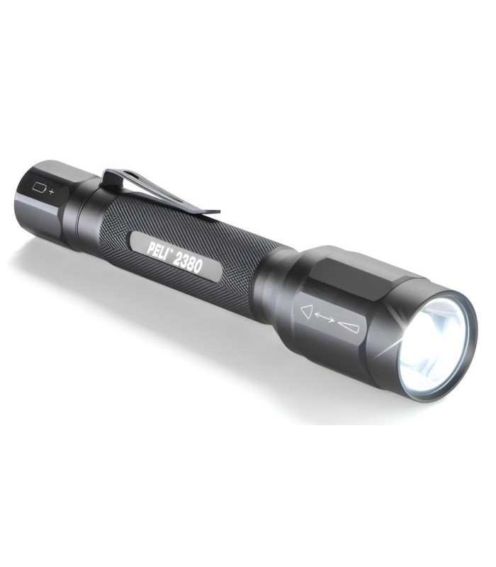 Taktische Taschenlampe 2380 Peli™ wiederaufladbarer Strahl LED Schwarz