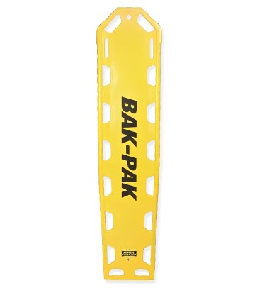 BAK PAK II hard top amarillo con 3 radio-translúcidos y correas