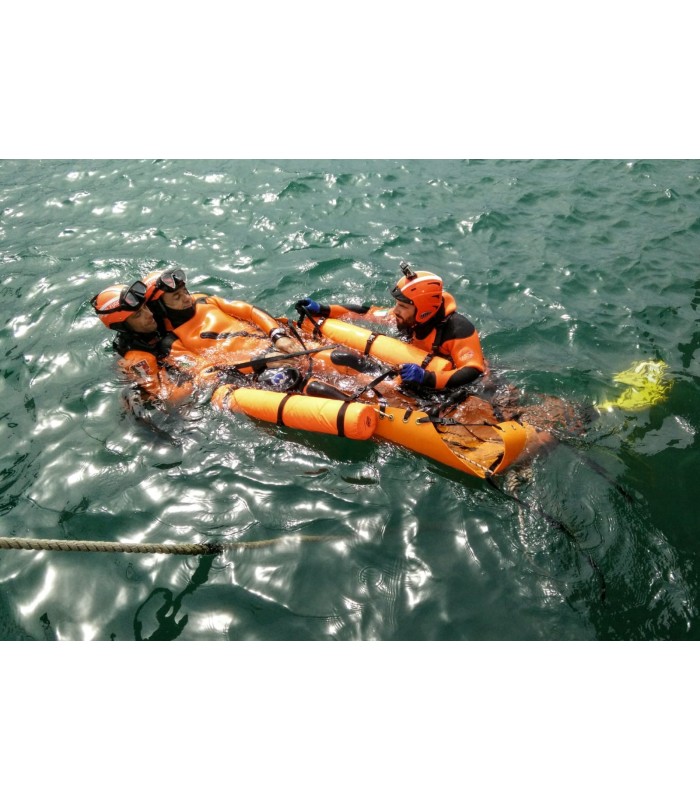 Civière Secours SKED basic Orange 21731 | MMF.fr