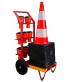 Mobile Beaconing and Signalling Unit - 8 cones and 8 Skipper ribbons