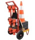 Carro de balizamiento con 1 Triflash + 6 conos + 6 cintas Skipper
