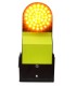Flash emergency beacon LED Orange 120 mm