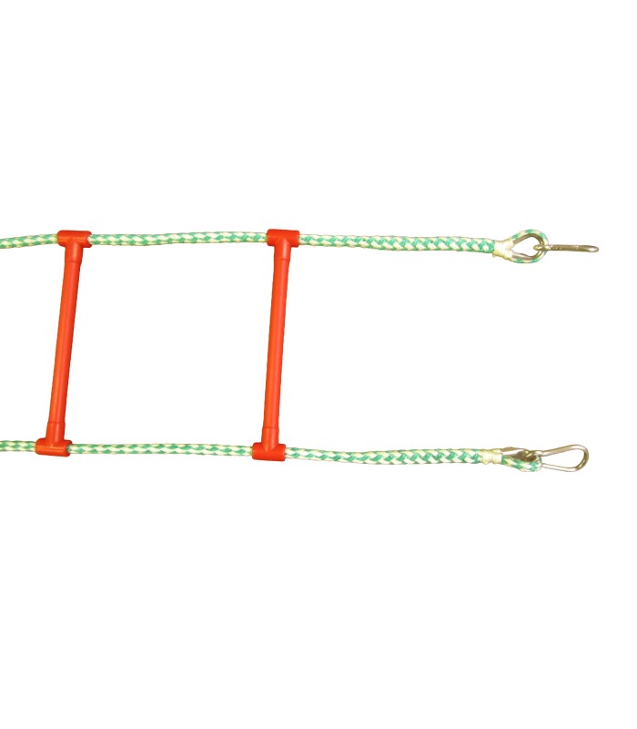 Intervention rope ladder - polypropylene rungs