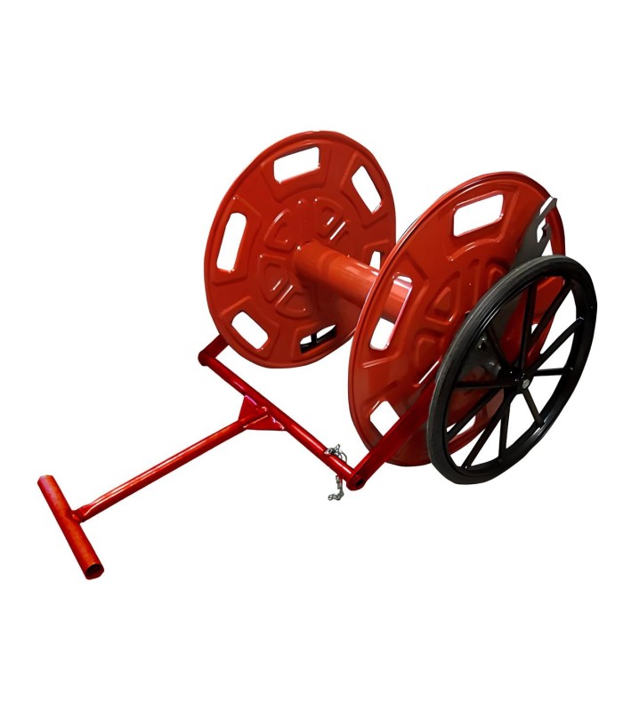 Reel without brake for fire hose 200 m DN70 | MMF.fr