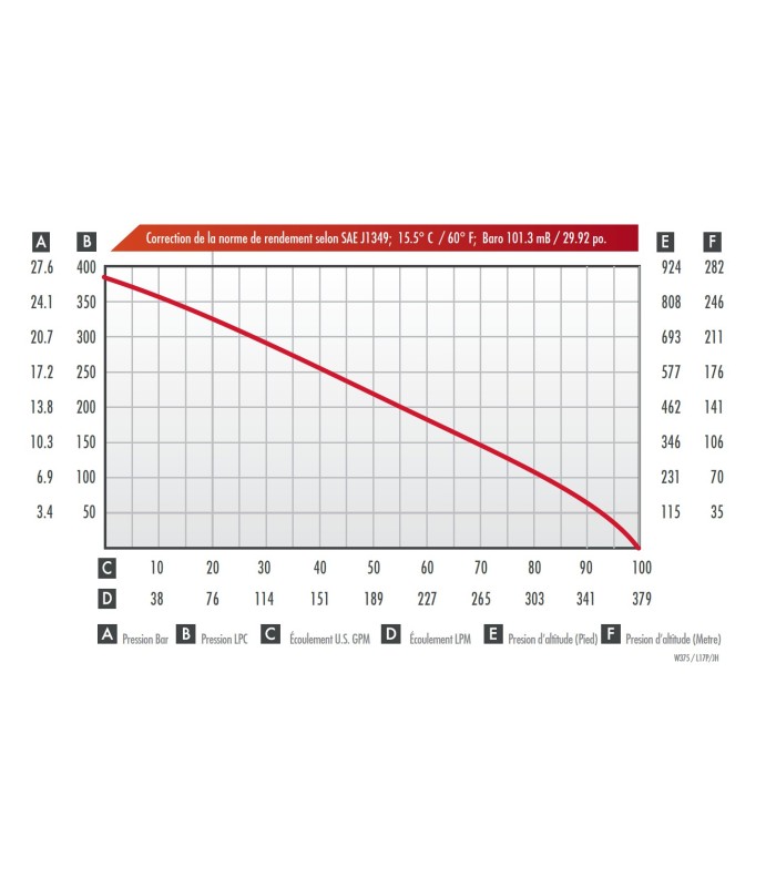 Tragbare Motorpumpe Wick 375 Hochdruck 31349 | MMF.fr