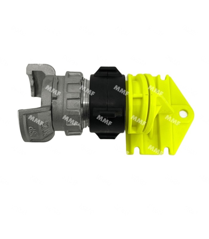 Wasservorhang von 60 bis 200L/min mit DSP45-Anschluss mit Schloss