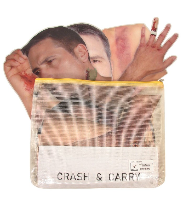 Injury simulation kit TEE-UU CRASH ADULT