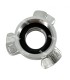 Barcelona female threaded aluminum fitting DN25 to DN70