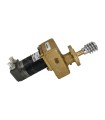 Rotation gearbox with motor and manual override for Gemini 3476 monitor