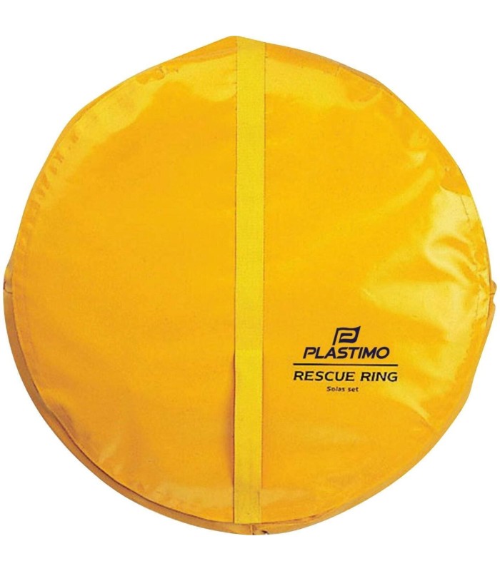 Bouée couronne SOLAS avec feu flottant, filin et housse PVC 39238 | MMF.fr