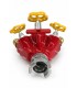 Fire division with two aluminum valves | MMF.fr