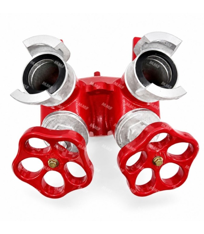 Fire division with two aluminum valves | MMF.fr