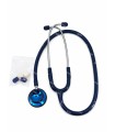 Stéthoscope adulte pavillon simple bleu - Ideal+ Holtex