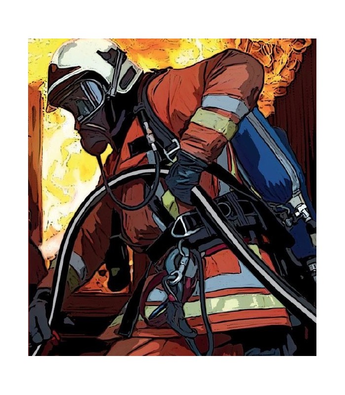 PN40 Semi-Rigid High-Pressure Fire Hose (Discharge) | MMF.fr