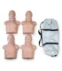 Lot de 4 mannequins adultes de RCP Sani-Man 31463 | MMF.fr