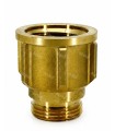 Raccord femelle GFR douille filetée mâle PN16