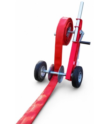 Foldable Manual Hose Reel Cart for Fire Hoses | MMF.fr
