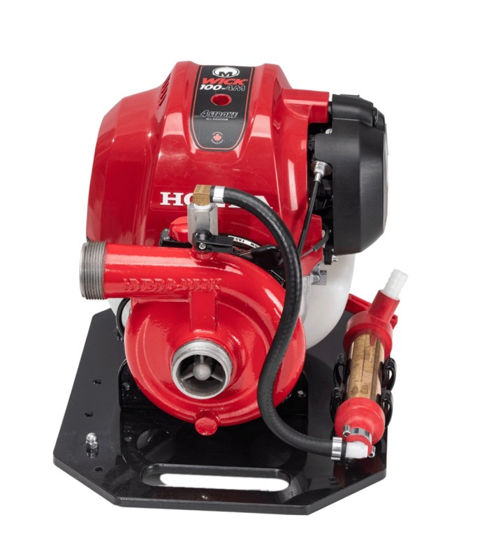 Motopompe portative Wick 100-4M multi-positions  | MMF.fr