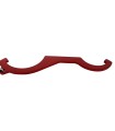 Roter Epoxid-Kombi-Dreikantschlüssel DN40 und DN65 für Feuerlöschanschlüsse