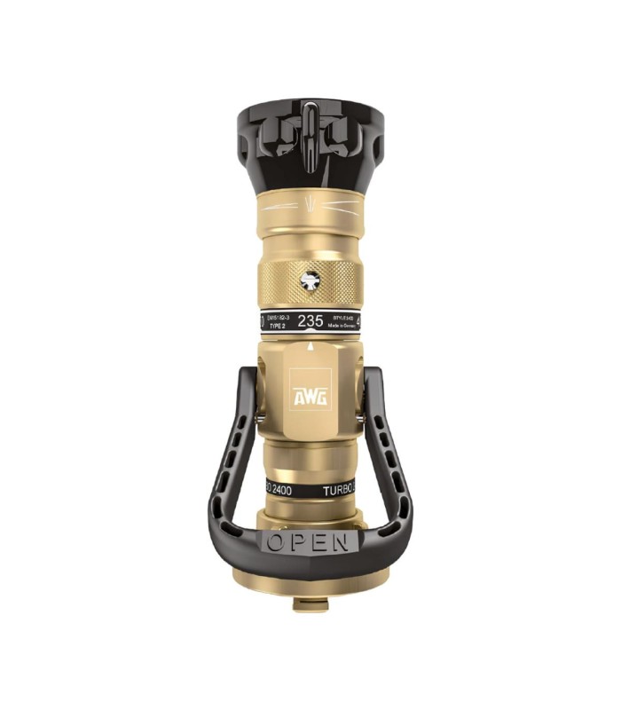 Handheld nozzle Marine AWG Turbo Jet GOLD 2400 SOLAS-MED | MMF.fr