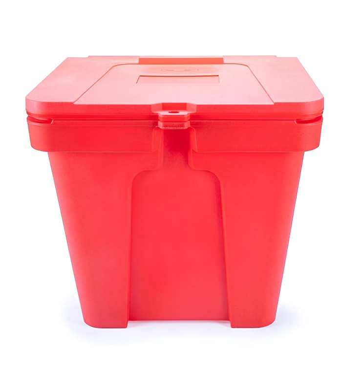 Coffre de stockage rouge 110 L avec ou sans pelle | MMF