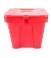 Caja de almacenamiento de 110 litros para arena, sal y absorbentes