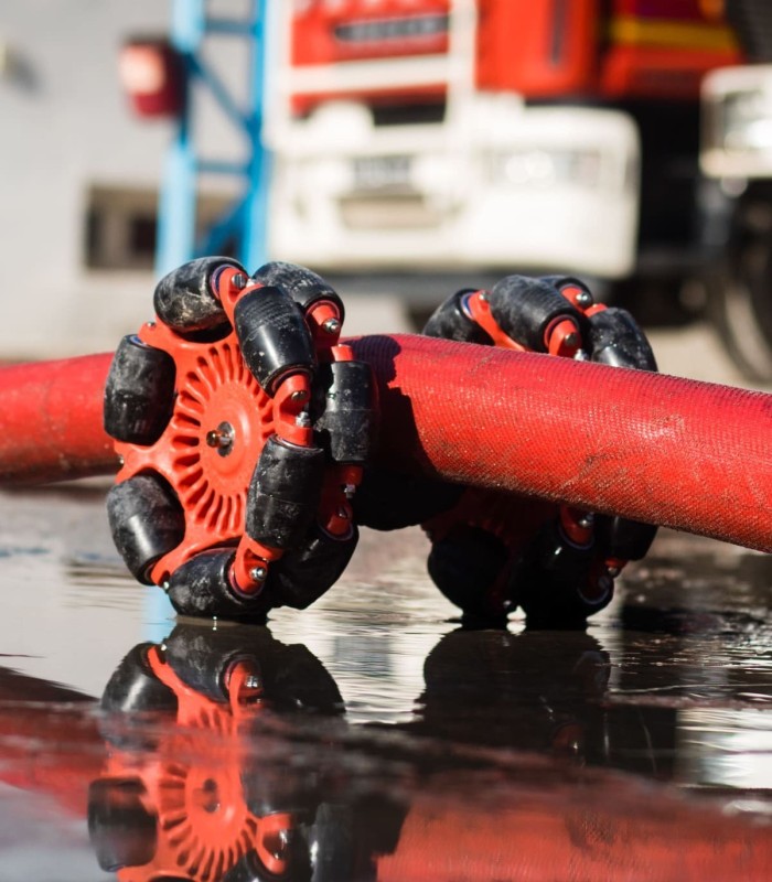 Roulettes pour tuyaux incendie HOSE-PULL | MMF.fr