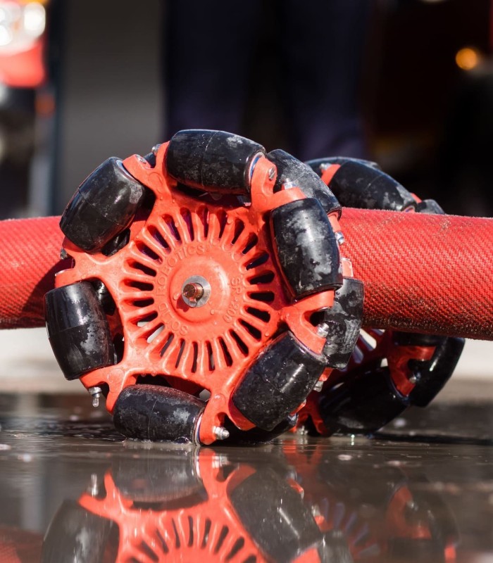 Roulettes pour tuyaux incendie HOSE-PULL | MMF.fr