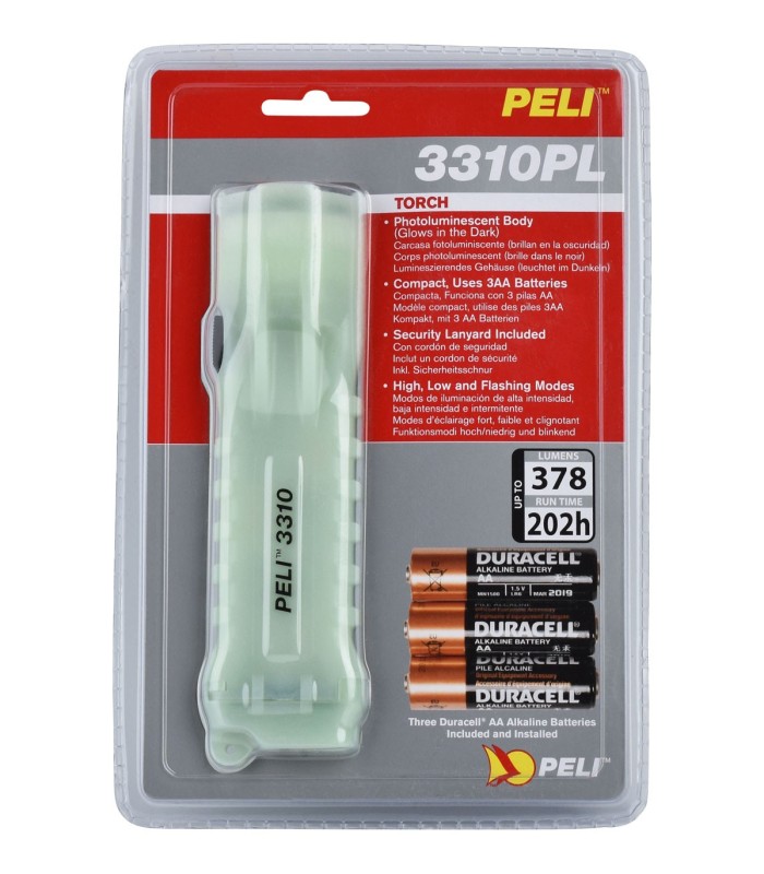 PELI™ Linterna fotoluminiscente 3310PL | MMF.fr